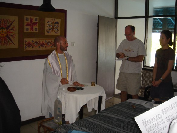 Er..what do we sing - morning mass @ Seashells Hotel, Negombo